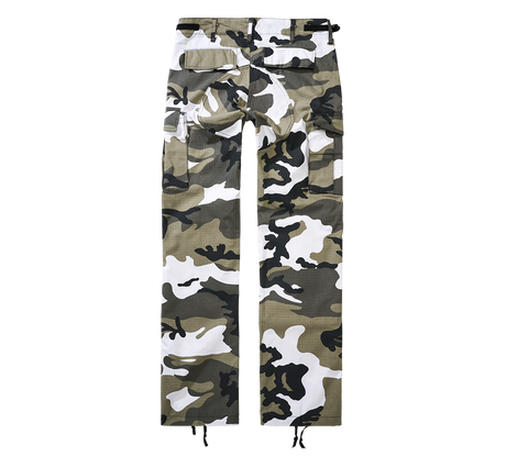 Pantalon Brandit BDU coupe femme en coton ripstop déperlant genoux et assise renforcés