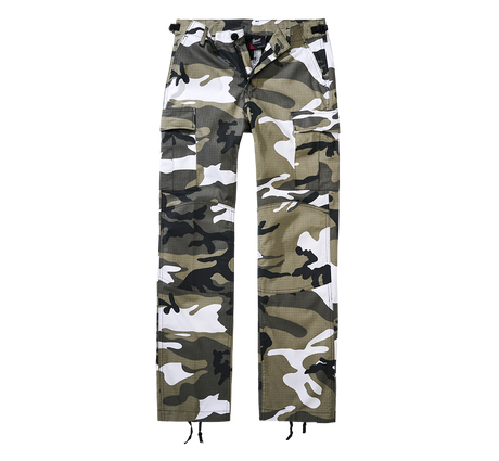 Pantalon Brandit BDU coupe femme en coton ripstop déperlant genoux et assise renforcés