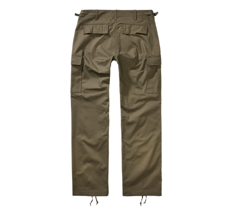 Pantalon Brandit BDU coupe femme en coton ripstop déperlant genoux et assise renforcés