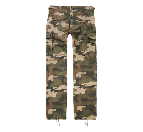 Pantalon Brandit BDU coupe femme en coton ripstop déperlant genoux et assise renforcés
