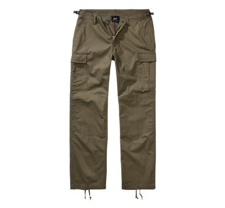Pantalon Brandit BDU coupe femme en coton ripstop déperlant genoux et assise renforcés