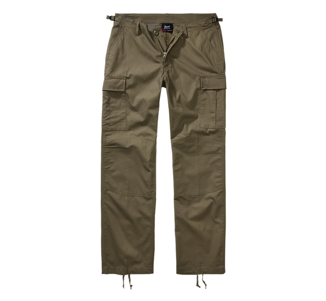 Pantalon Brandit BDU coupe femme en coton ripstop déperlant genoux et assise renforcés