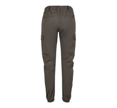 Pantalon Brandit Melina coupe femme en coton élasthanne six poches et bas resserré