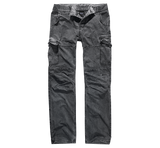 Pantalon Brandit Rocky Star coton 100 % coupe étroite teinture délavée coutures aux genoux