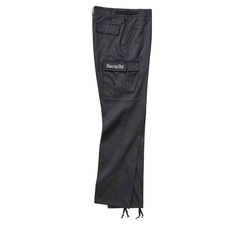 Pantalon Brandit Security Ranger polycoton marquage brodé sur les poches de cuisse