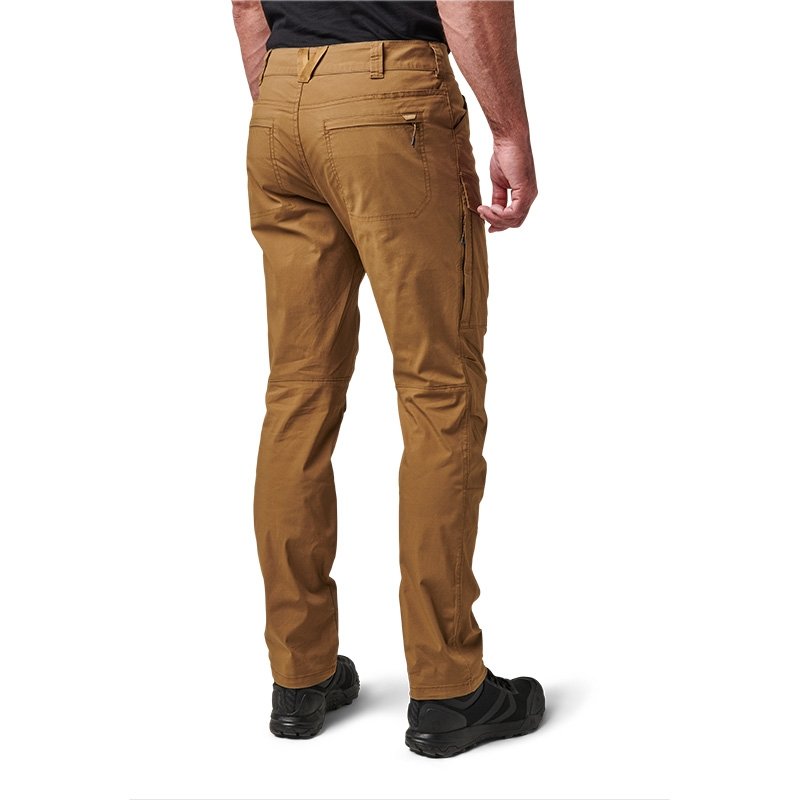 Pantalon Meridian 5.11 Tactical popeline extensible six poches et aérations à glissière