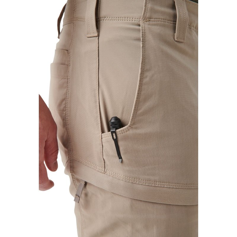 Pantalon Ridge 5.11 Tactical toile Flex-Tac huit poches et emplacement menottes dissimulé