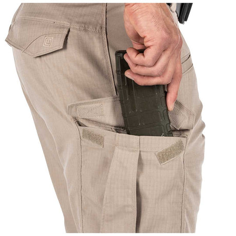 Pantalon cargo Icon 5.11 Tactical ripstop Flex-Tac 193 g/m2 huit poches renforts nylon 6
