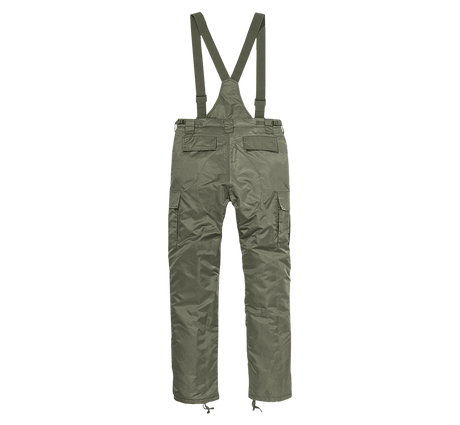 Pantalon chaud Brandit Thermo Next Generation nylon bavette amovible et six poches