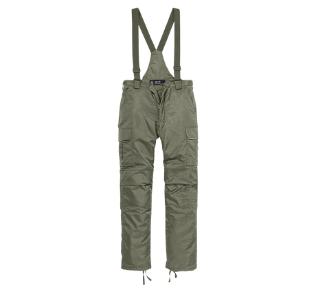 Pantalon chaud Brandit Thermo Next Generation nylon bavette amovible et six poches