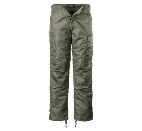 Pantalon chaud Brandit Thermo nylon coupe-vent déperlant doublure ouatinée six poches