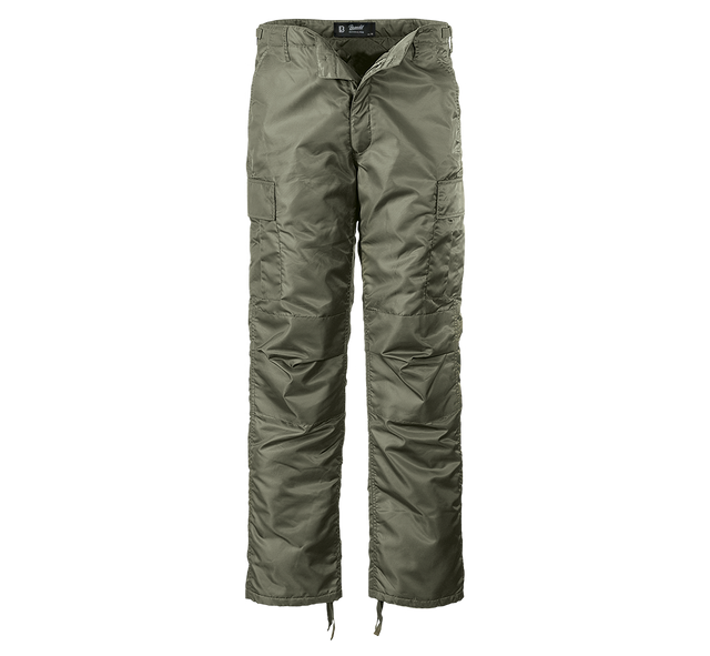 Pantalon chaud Brandit Thermo nylon coupe-vent déperlant doublure ouatinée six poches