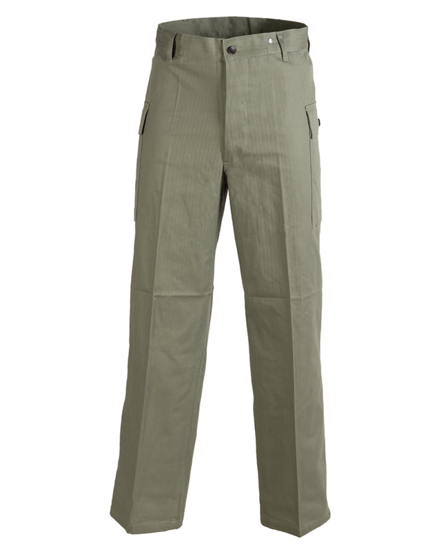 Pantalon de campagne type US Mil-Tec en coton sergé chevrons, modèle 1941-1944