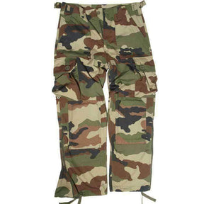 Pantalon de combat Mil-Tec Commando Light Weight en polyester-coton ripstop avec renforts genoux et fermeture éclair de mollet