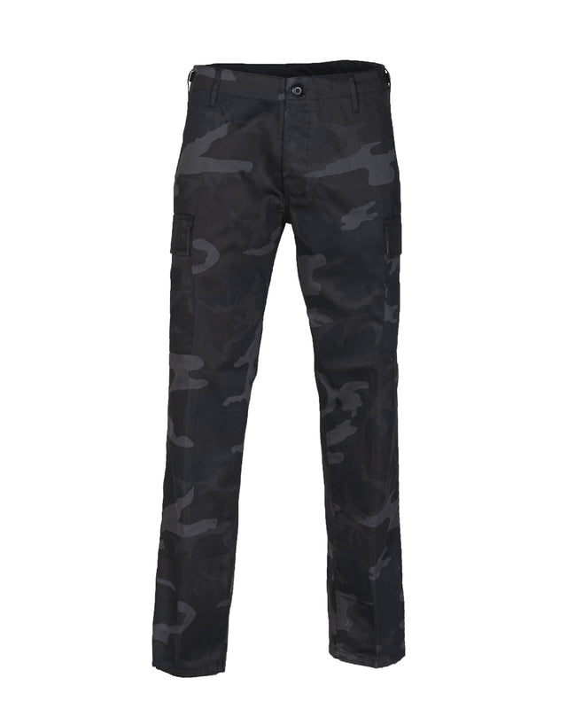 Pantalon de combat Mil-Tec Straight Cut en polyester-coton 80/20 avec six poches