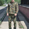 Pantalon de combat Mil-Tec type BW en polycoton lourd six poches et boutons de bretelles