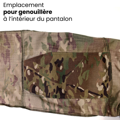 Pantalon de combat Patrol Equipement Defender en ripstop TC65 215 g/m² six poches