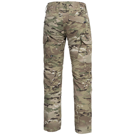 Pantalon de combat Pentagon Lycos en ripstop 215 g/m² déperlant à 10 poches et genouillères