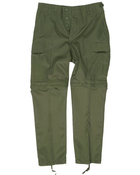 Pantalon de combat convertible Mil-Tec type BDU en polycoton avec jambes amovibles