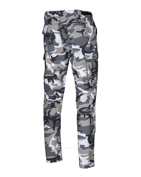 Pantalon de combat type BDU Teesar en coton ripstop 220 g/m², coupe étroite