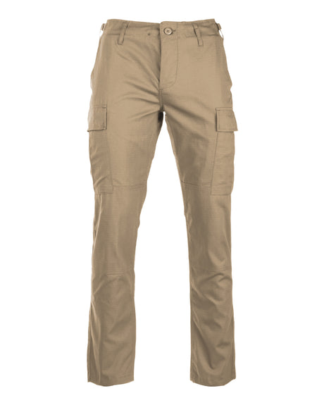 Pantalon de combat type BDU Teesar en coton ripstop 220 g/m², coupe étroite