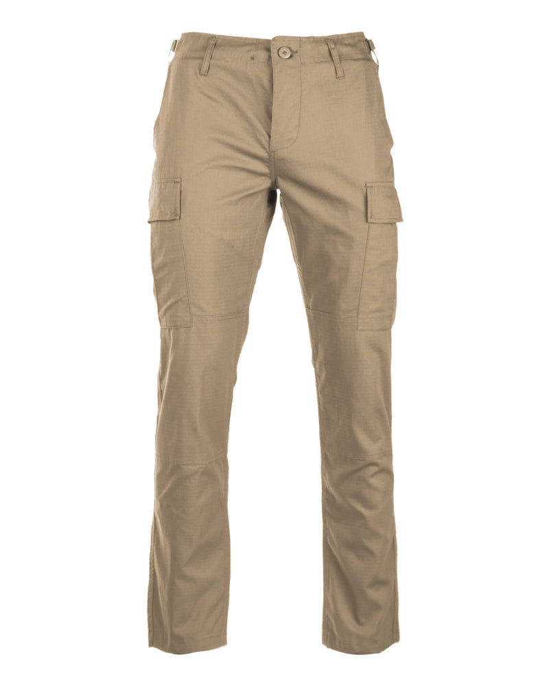 Pantalon de combat type BDU Teesar en coton ripstop 220 g/m², coupe étroite