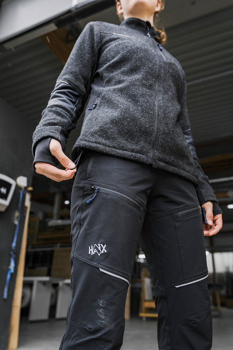 Pantalon de travail femme Haix Flextreme nylon élasthanne extensible fermetures YKK