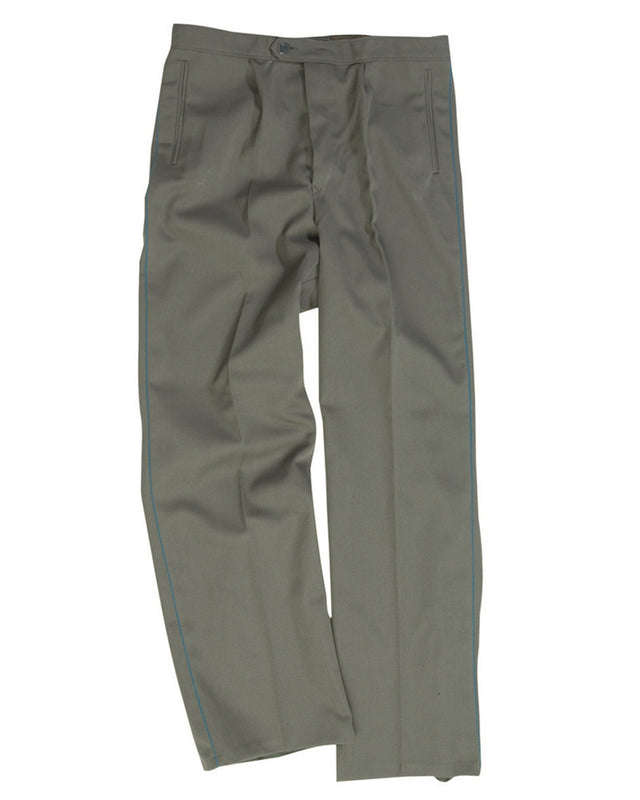 Pantalon d'uniforme d'officier des forces aériennes est-allemandes, occasion, lot de 10