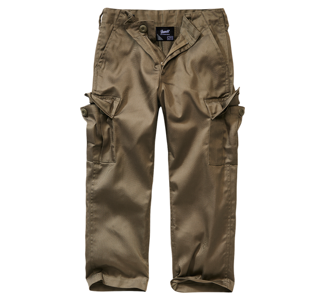 Pantalon enfant Brandit US Ranger polycoton déperlant six poches et taille élastiquée