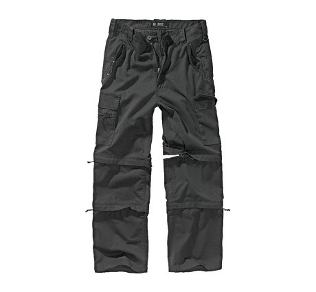 Pantalon tactique Brandit Savannah polycoton 65/35 déperlant poches à glissière bas réglables
