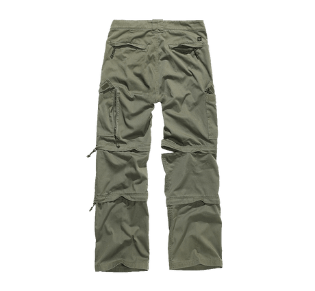 Pantalon tactique Brandit Savannah polycoton 65/35 déperlant poches à glissière bas réglables