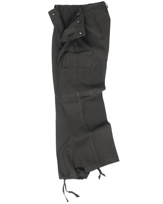 Pantalon tactique type Bundeswehr Mil-Tec en moleskine coton 300 g/m² à boutons de bretelles