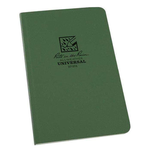 Papier étanche UNIVERSAL FIELD BOOK 974 Rite In The Rain - Vert olive - Welkit.com