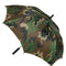 Parapluie canne Mil-Tec en polyester enduit polyuréthane 100 cm de diamètre pour 300 g