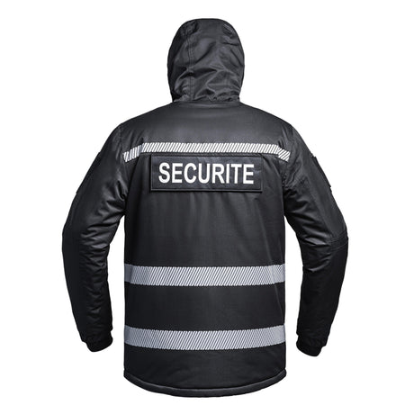 Parka HARDSHELL SÉCU - ONE WF 150 HV - TAPE SÉCURITÉ A10 Equipment - Noir - Welkit.com