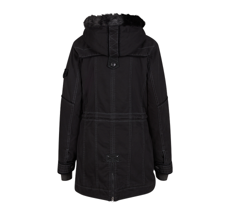 Parka Brandit Emma coupe femme en coton doublée capuche et quatre poches