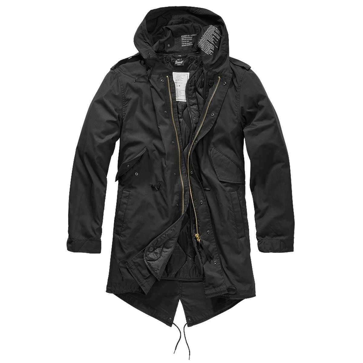 Parka M51 US Brandit - Noir - Welkit.com