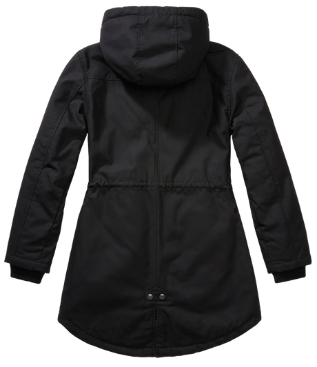 Parka Brandit Marsh Lake coupe femme à pans longs doublure matelassée et peluche