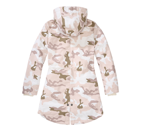 Parka Brandit Marsh Lake coupe femme à pans longs doublure matelassée et peluche