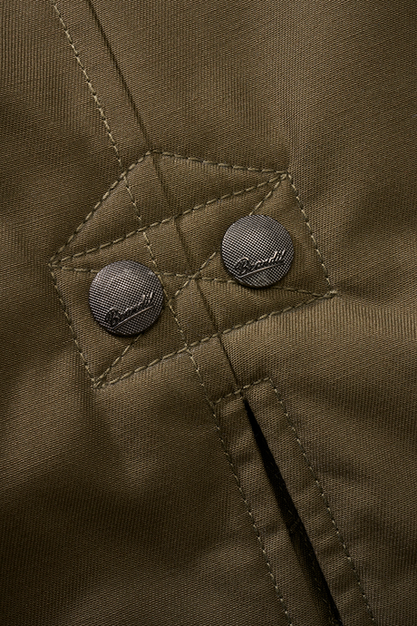 Parka Brandit Marsh Lake coupe femme à pans longs doublure matelassée et peluche