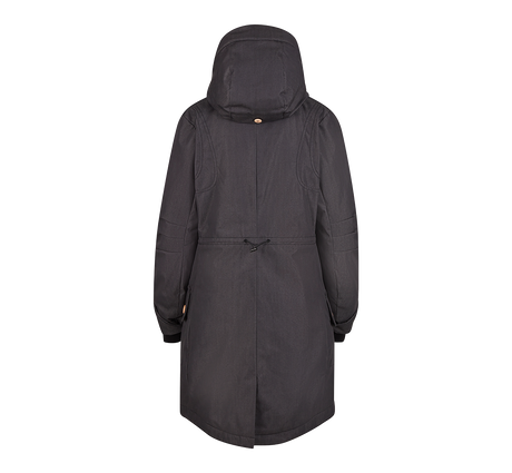 Parka Brandit Mayleene coupe femme longue capuche doublée et envers enduit polyuréthane