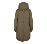 Parka Brandit Mayleene coupe femme longue capuche doublée et envers enduit polyuréthane