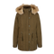Parka Brandit Nila coupe femme en coton doublée col en fourrure synthétique amovible