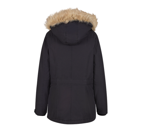 Parka Brandit Nila coupe femme en coton doublée col en fourrure synthétique amovible