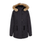 Parka Brandit Nila coupe femme en coton doublée col en fourrure synthétique amovible