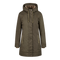 Parka Brandit Savannah coupe femme longue doublée capuche et fente de marche