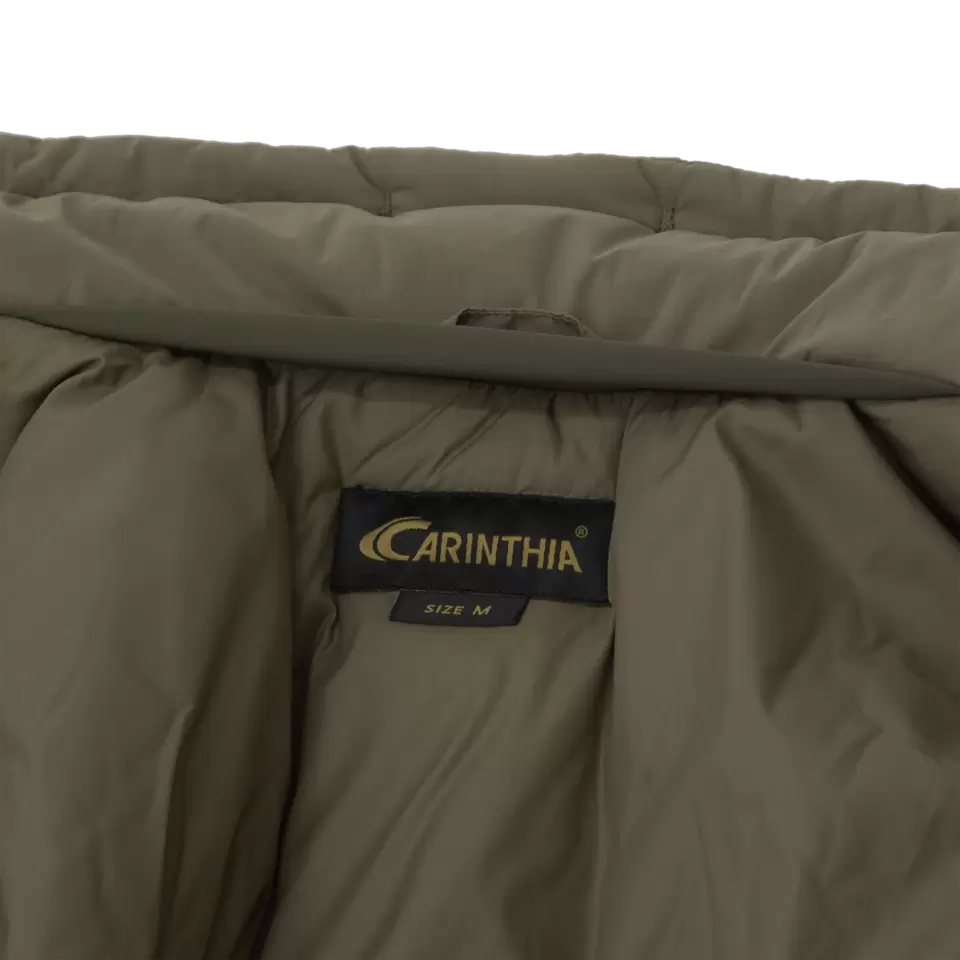 Parka Carinthia HIG 5.0 tissu SOF 2L G-LOFT 145 g/m² jusqu'à -20 °C avec aérations