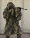 Parka Ghillie Mil-Tec Anti Fire Pro en polyester ignifugé avec sac de transport