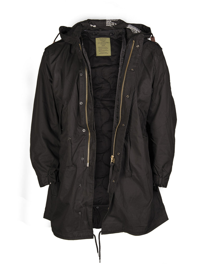 Parka M51 type US Mil-Tec en coton-nylon 73/27 avec doublure déboutonnable et capuche