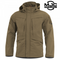 Parka de pluie Pentagon Hurricane membrane Ydor|Tec 10 000 mm coutures étanchées compatible doublure MJC